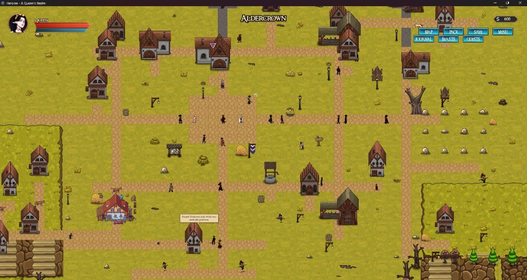Aldercrown town overview
